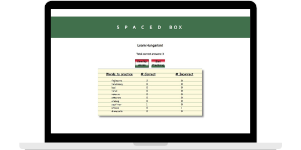 word list view
