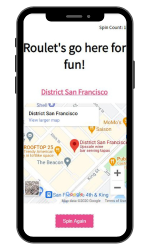 roulets map view