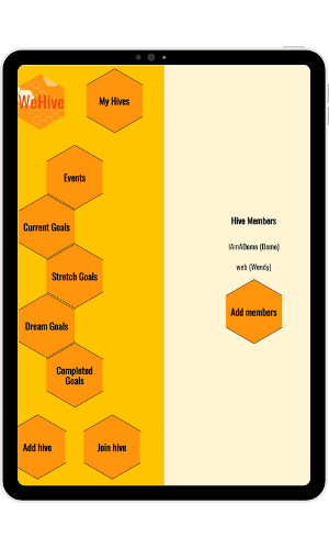 wehive member view